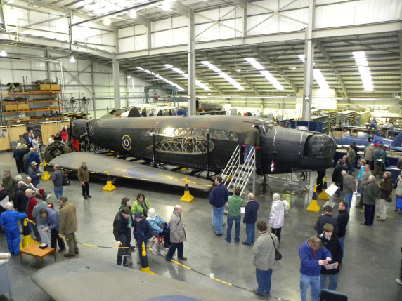 Conservation Centre Open Week Thousands of visitors from across the country visited the RAF Museum Cosford last week to view the restoration work taking place on the Vickers Wellington.