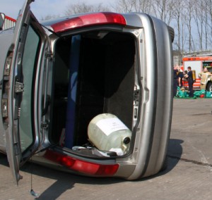 chemical training exercise Shropshire’s emergency services investigate a mystery chemical leak after a car crash in a training exercise organised by Shropshire Fire and Rescue Service.