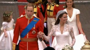 William and Kate leave Westminster Abbey William and Kate leave Westminster Abbey