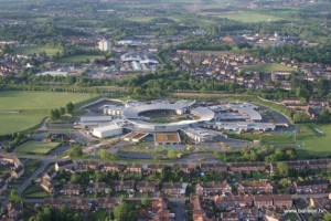Blue Square, giant flying hot air balloon was in town ahead of Sunday’s crucial playoff Blue Square, giant flying hot air balloon was in town ahead of Sunday’s crucial playoff
