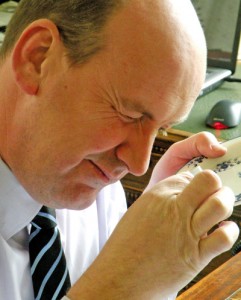 Jeremy Lamond, fine art director of the Shrewsbury-based company