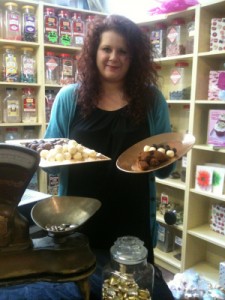 Julia Wenlock - Toot Sweets Julia Wenlock, Chocolatier at Toot Sweets based in the Market Hall Shrewsbury.
