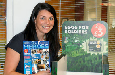 Ally Benbow who is all set to trek across the Sahara to raise money for Help For Heroes