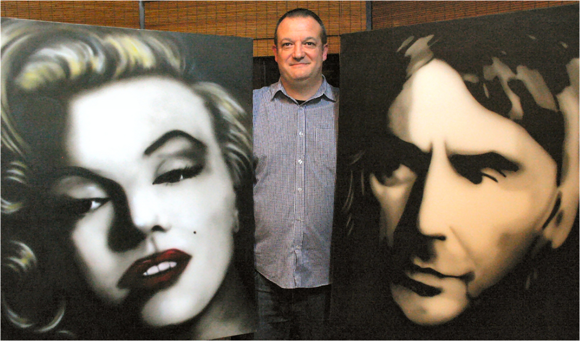 Steve Davenport Art Display