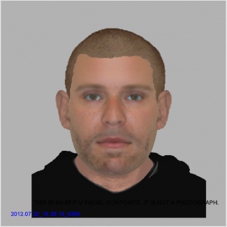 The e-fit picture of the attacker has been released in the hope he will be recognised. The e-fit picture of the attacker has been released in the hope he will be recognised.