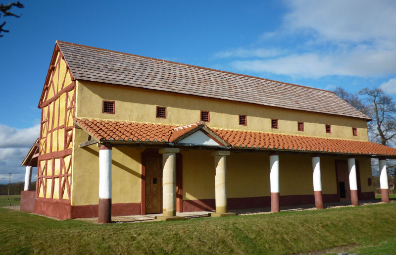 Wroxeter Roman City's Roman Town House. Wroxeter Roman City's Roman Town House.