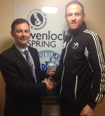 Bruce Orme from Wenlock Spring, and Crossbar Coaching's Gavin Cowan.
