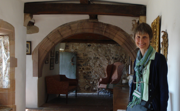 Volunteer Room Guide, Laura Pilborough.