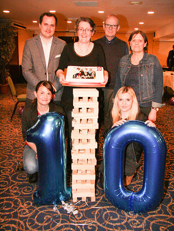 Alex Culshaw, Helen Culshaw, Geoff Culshaw, Janice Betteridge, Fiona Wright and Lauren Quayle.