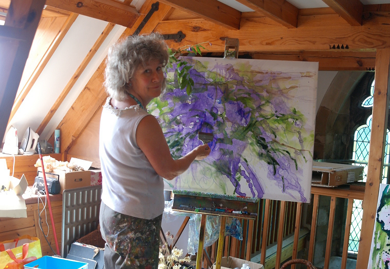 Local artist Penelope Timmis