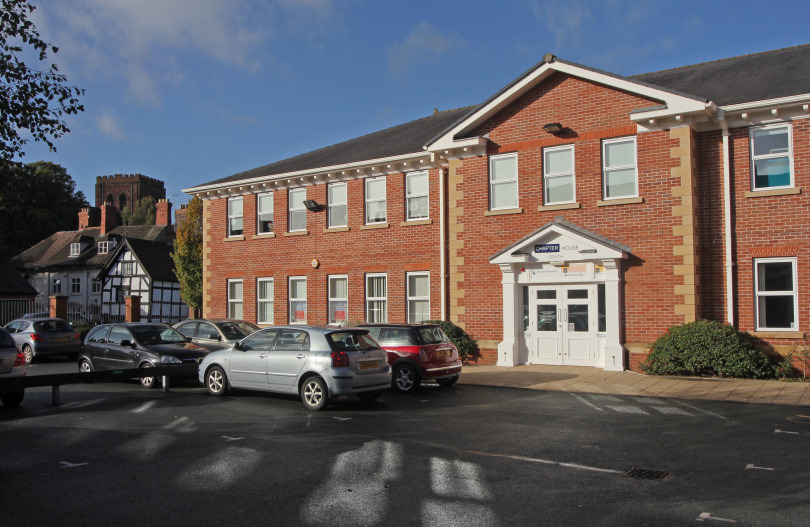 The popular Abbey Lawn development in Abbey Foregate