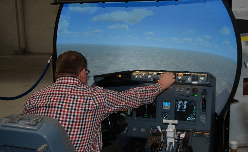 Visitors will be able to get hands on and fly the latest flight simulation aircraft