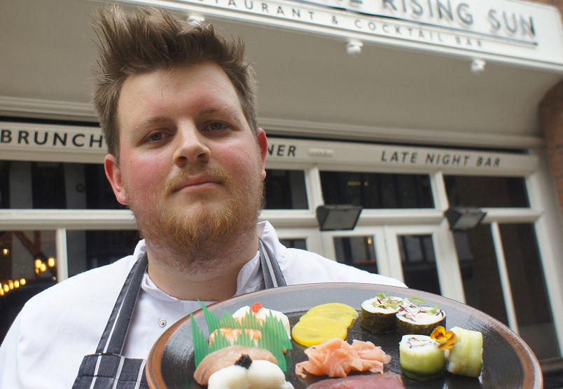 Sam Butler, head chef at The House of the Rising Sun in Shrewsbury