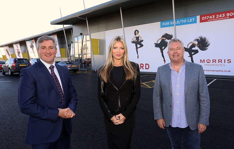 Robin Morris Chairman of Morris Co with Caprice Bourret and Robin East Director of CMYUK