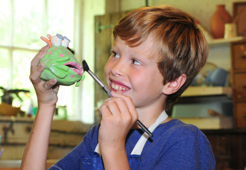 Join a Halloween themed, drop-in workshop at Coalport China Museum