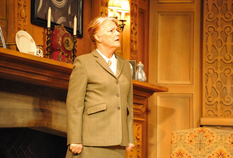 Louise Jameson (Mrs Boyle) in the 60th Anniversary Tour of Agatha Christie's The Mousetrap. Photo: Liza Maria Dawson