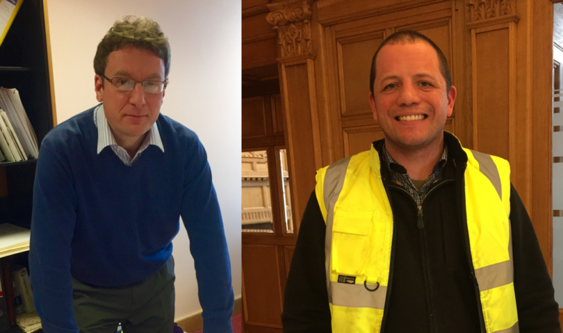 Richard Akers and Dylan Parker of Morris Property