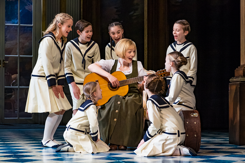 The Sound of Music is starring Lucy O'Byrne as Maria. Photo: Mark Yeoman