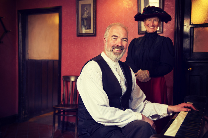 Those attending will enjoy and evening of entertainment from the Museum’s resident performers