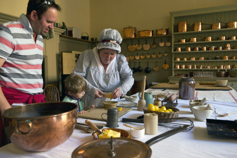 The Mansion Kitchen at Attingham Park. Photo: National Trust / John Millar