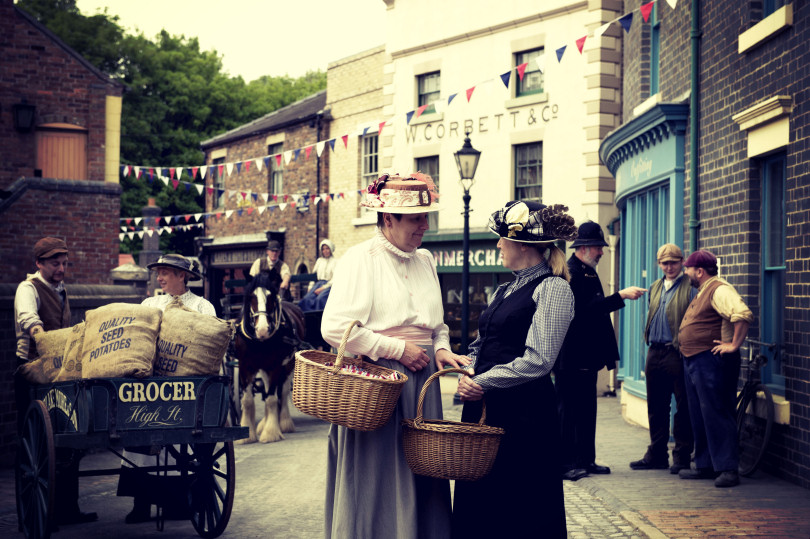 Blists Hill Victorian Town, near Ironbridge where everyday Victorian life is recreated