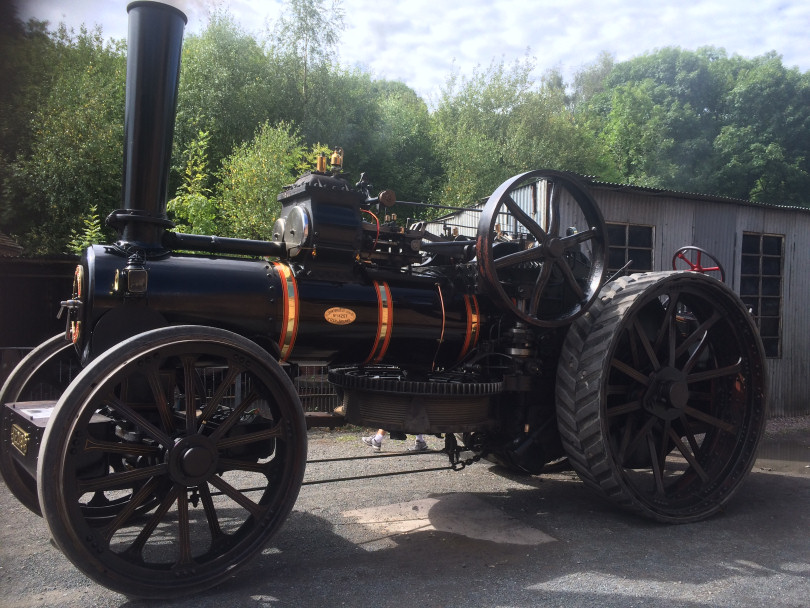 A Linkey 12 NHP K7 Ploughing engine - built 1917 it is now 100 years old