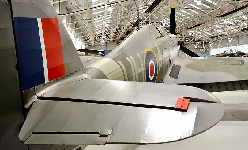 The RAF Museum’s Hawker Hurricane IIc will be on static display