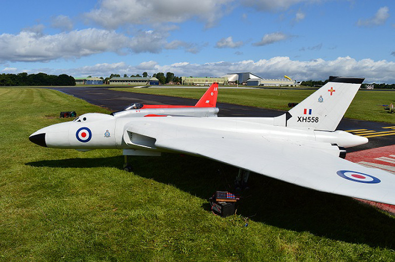 This year’s event will have a Cold War flying theme with model aircraft including a 20ft Vulcan bomber