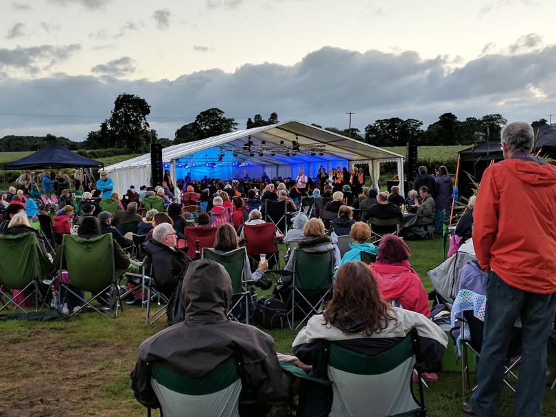 The audience enjoyed an evening of classical entertainment