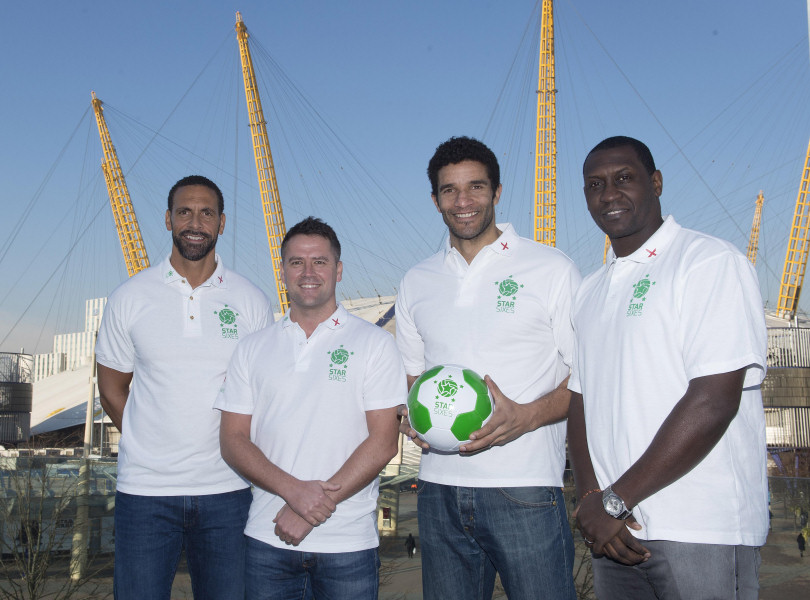Rio Ferdinand, Michael Owen, David James and Emile Heskey are just some of the stars taking part