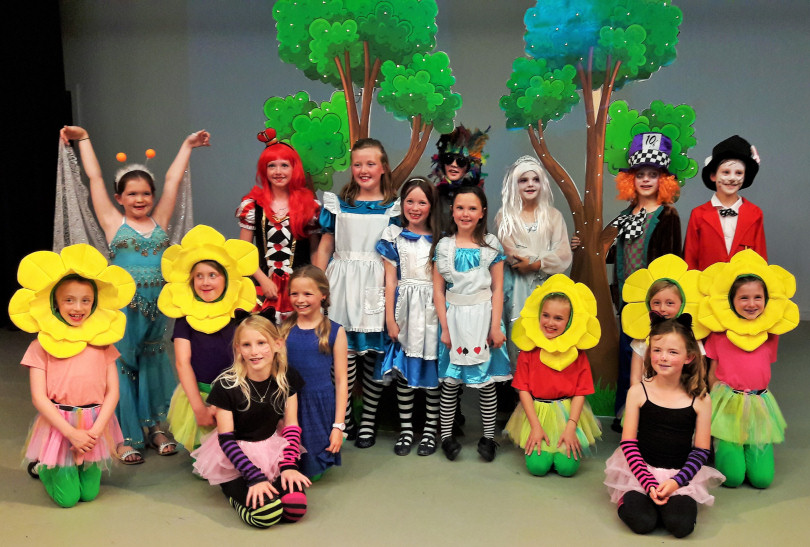 Stageworkz Bridgnorth Theatre School stage their first live performance, at New College Telford