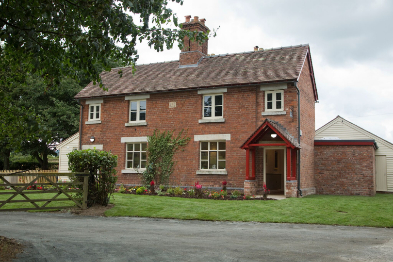 English Heritage has converted neighbouring Stokesay Cottage into a tea room. Photo: English Heritage