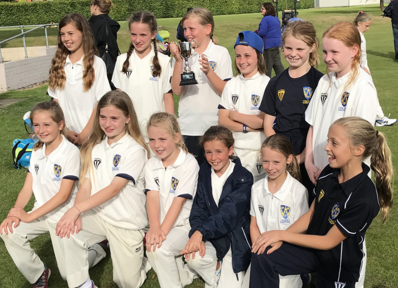 Shropshire under 11 girls team