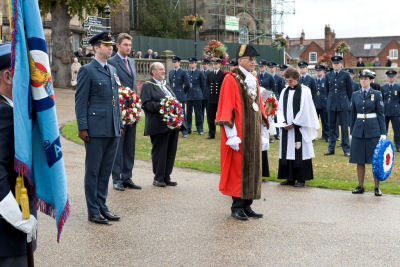 RAF Shawbury commemorate the Battle of Britain
