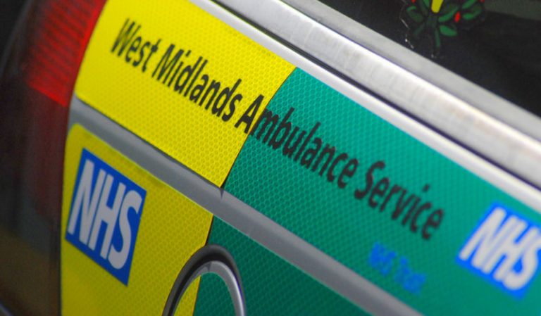 Driver seriously injured after van overturns near Ellesmere