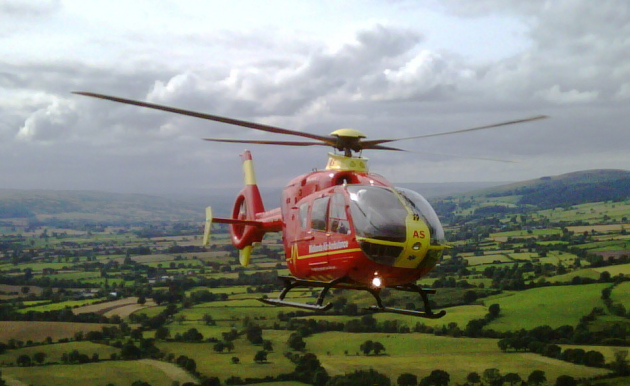 Woman seriously injured in collision near Clun