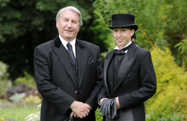 Aubrey Kirkham (left) and Leanne Garvey of Aubrey Kirkham Funeral Directors