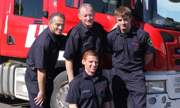 Shropshire firefighters help southern flood victims