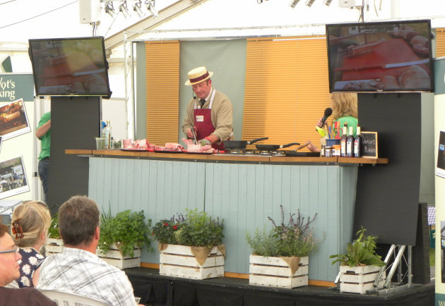 Packed line up of cooking demos at Cosford Food Festival