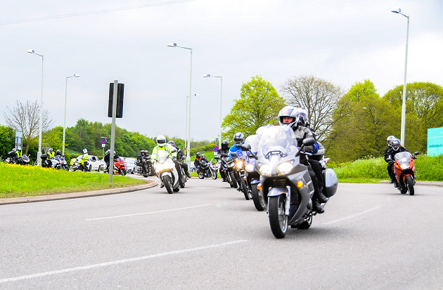 Richard Hammond joins Carl Fogarty to lead Bike4Life Ride Out