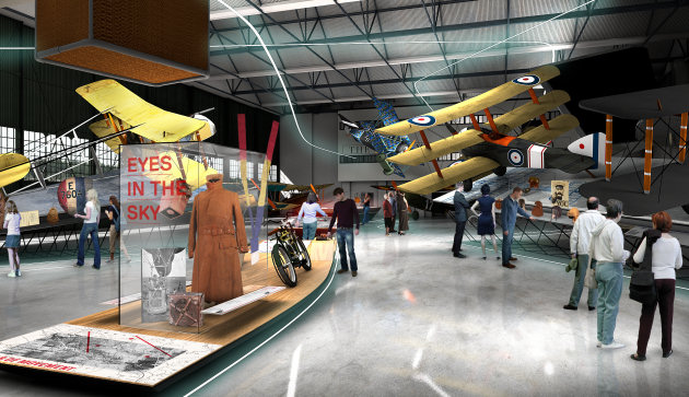 First World War aircraft to arrive at RAF Museum Cosford