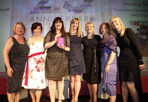 School nurses commended for winning national award