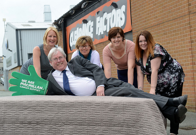 Shropdoc bed push to raise funds for Macmillan Cancer Support