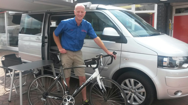 Cycling fever boosts camper van bookings at hire company