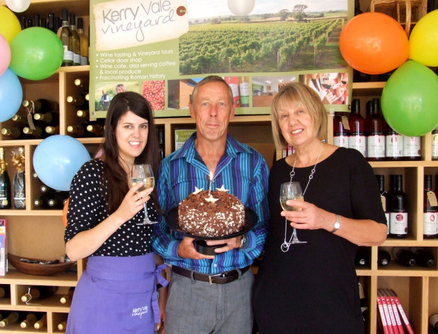 Award-winning local vineyard celebrates first Birthday