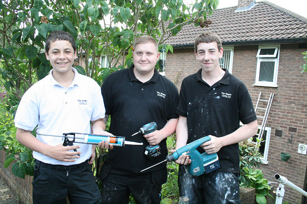 Josh Empsom, Riki Norton-Wilkes, Dan Brown who are working with the Trust’s Commercial Services Team.