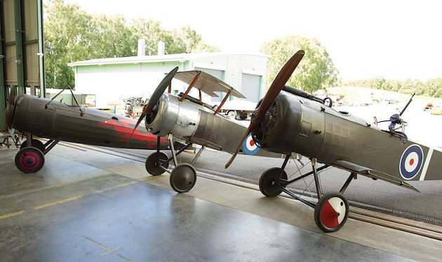 Iconic First World War Aircraft arrive at RAF Museum Cosford