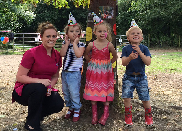 Telford nursery children raise thousands for good causes