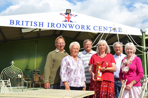 British Ironwork Centre supports Maesbury Canal Festival