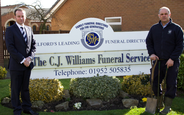 Telford funeral firm launches memorials maintenance service